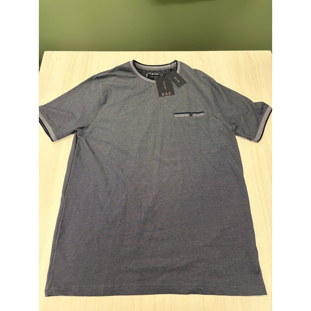 Cactus Man Ricky Singh Men's XL Shirt NWT Gray Cotton Blend Pocket Tee